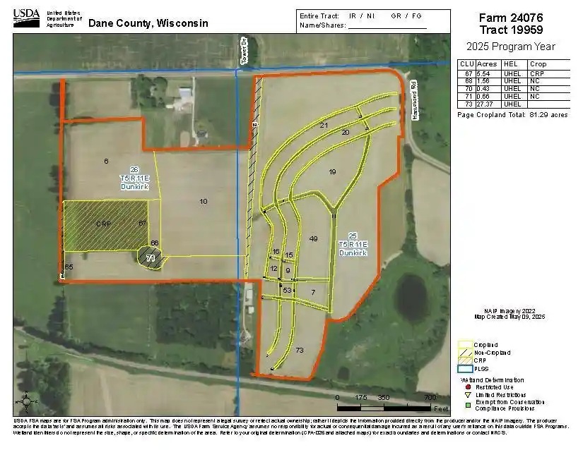 Photo 3 of Sale Pending at 82 Acres M/l Hammond Road Road, Edgerton, WI 53534 | MLS# 2031324 | Listing updated on 2026-09-14