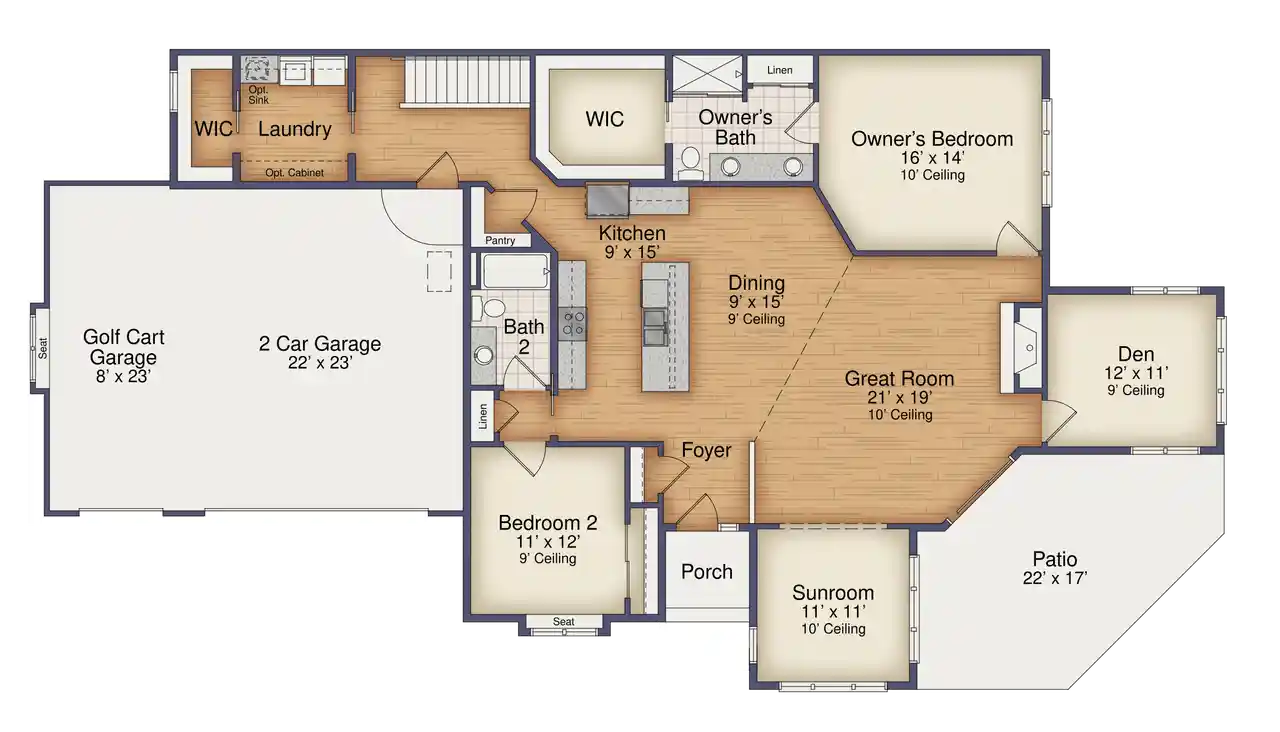 Listing Photo 4 - Condo for sale in building located at 159 Lahinch Loop Loop, North Prairie, WI 53153 - Unit #30