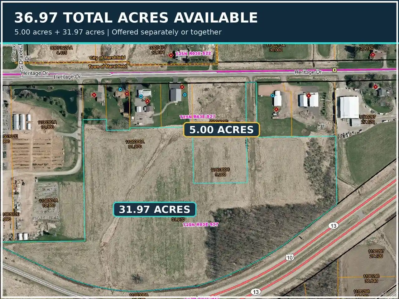 2nd image of Lot 1 Heritage Dr Dr, Marshfield, WI 54449 | MLS# 22604188