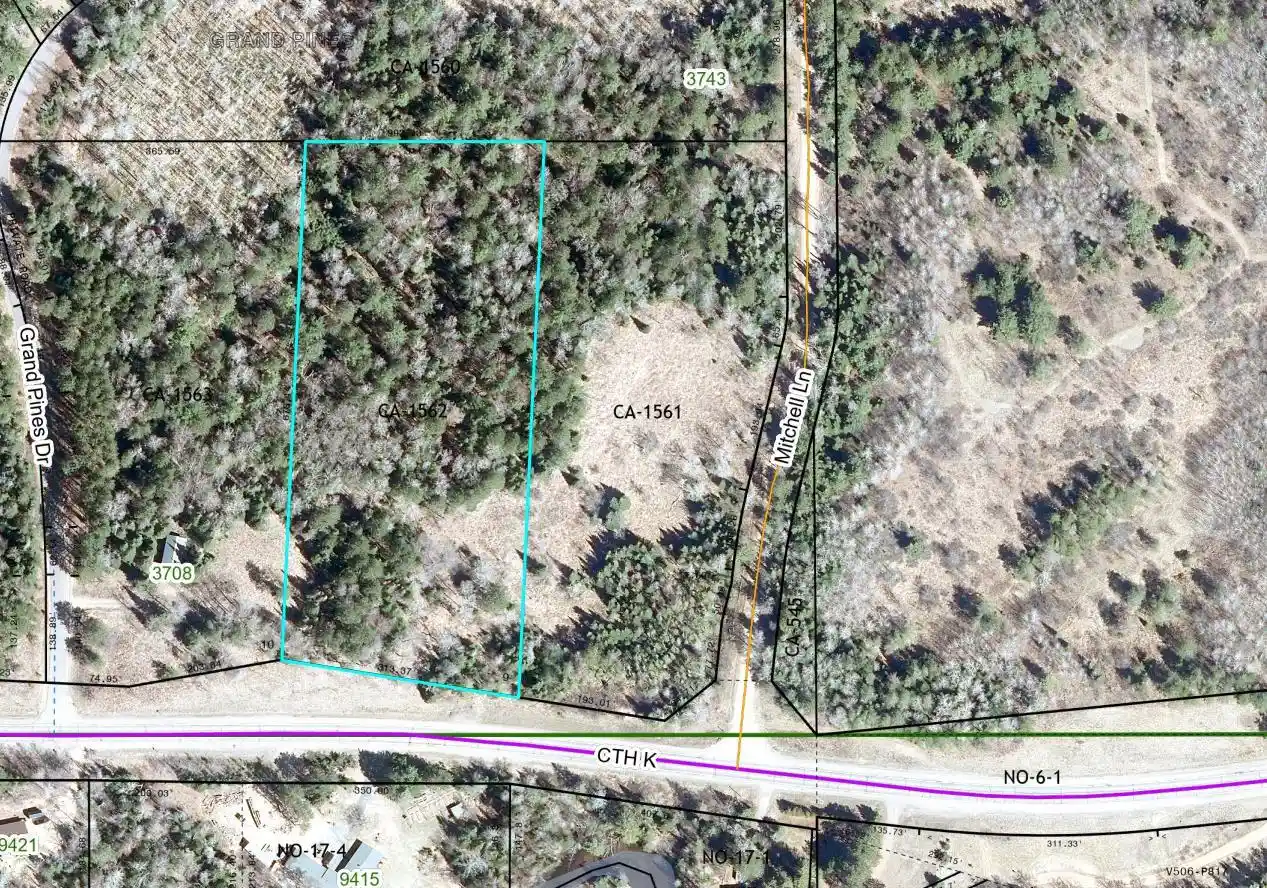 Photo 3 of Land for sale at On County Rd K #Lot 9, Harshaw, WI 54529 | MLS# 22604298 | Listing updated on 2026-09-03