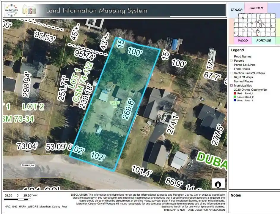 Photo 1 of Land for sale at WI | 202961 Dubay Dr,WI 54455 | MLS# 22604338 | Listing updated on 2026-09-16