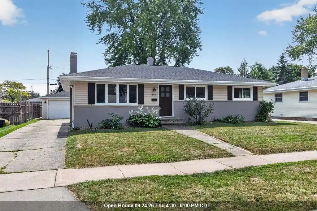 Photo 1 of Single family home for sale at 545 E Coolidge Ave, Appleton, WI 54915 | MLS# 50332086 | Listing updated on 2026-09-21