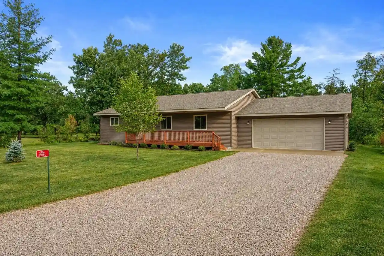 Photo 1 of Single family home for sale at 332 Blue Waters Trl, Nekoosa, WI 54457 | MLS# 2031956 | Listing updated on 2026-09-21