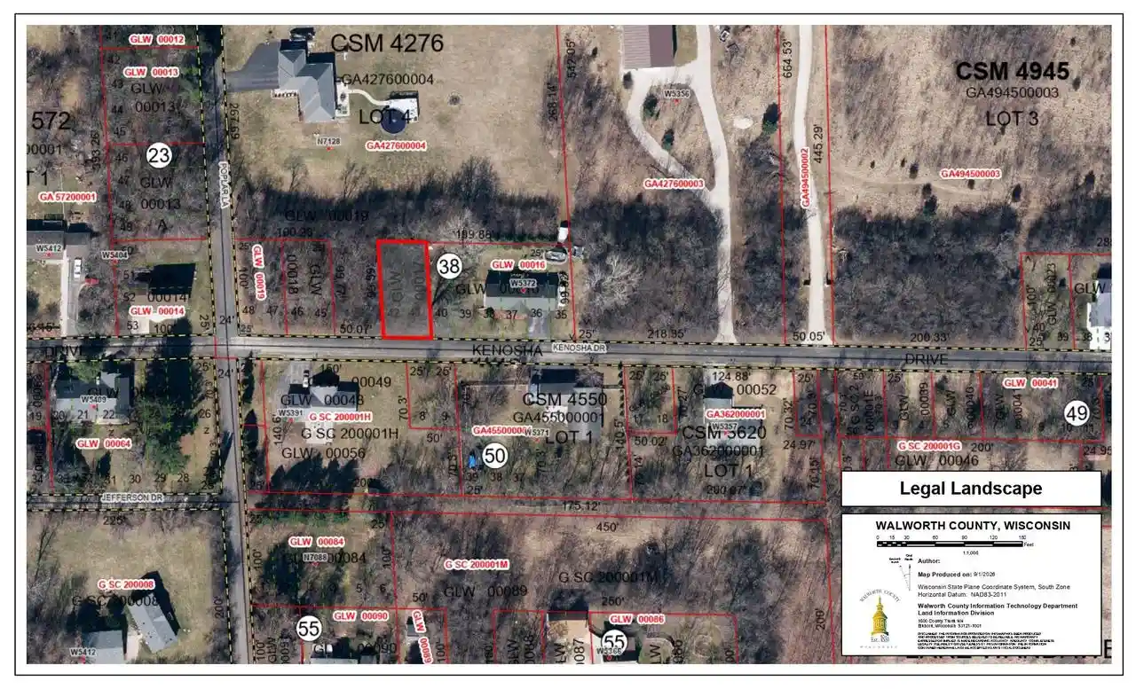 Photo 1 of Land for sale at Glw00017 Kenosha Dr #Lt42, Elkhorn, WI 53121 | MLS# 1979160 | Listing updated on 2026-09-11