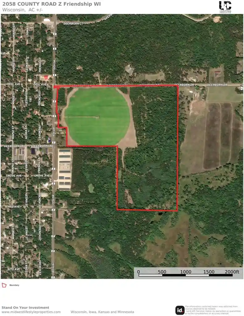 Photo 1 of Land for sale at 2058 County Rd Z, Friendship, WI 53934 | MLS# 1979174 | Listing updated on 2026-09-04