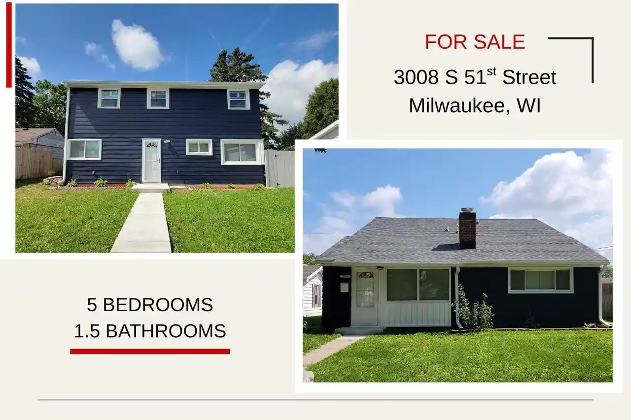 Photo 1 of Single family home for sale at 3008 S 51st Street, Milwaukee, WI 53219 | MLS# 1979204 | Listing updated on 2026-09-09
