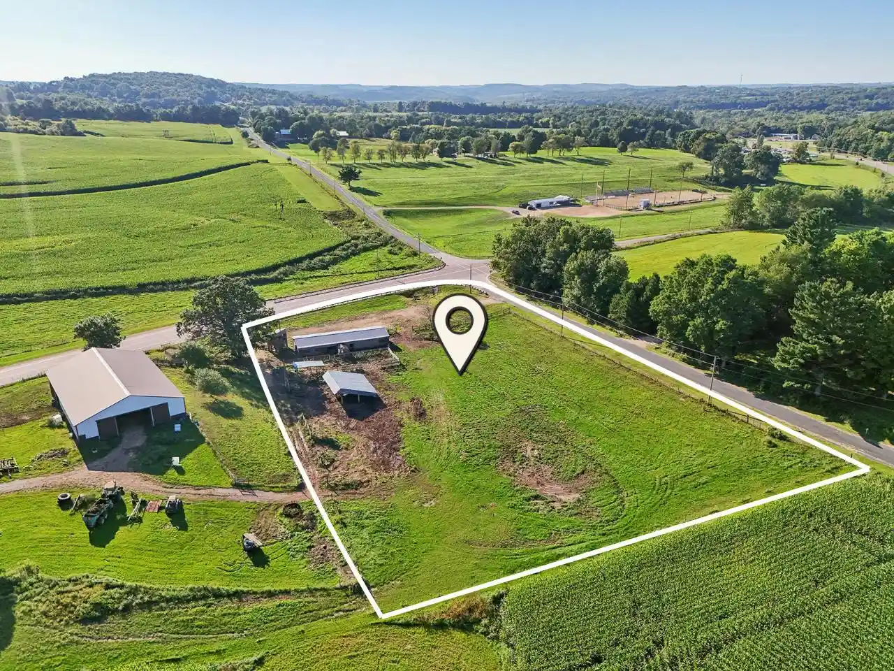 Photo 1 of Land for sale at 3+/  Acres Hwy 33, La Valle, WI 53941 | MLS# 2032073 | Listing updated on 2026-09-15