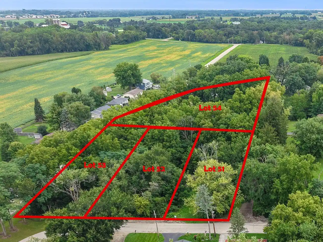 Photo 2 of Land for sale at Lots 51 54 Dietrich Dr #Lt52-Lt54, Twin Lakes, WI 53181 | MLS# 1979442 | Listing updated on 2026-09-08