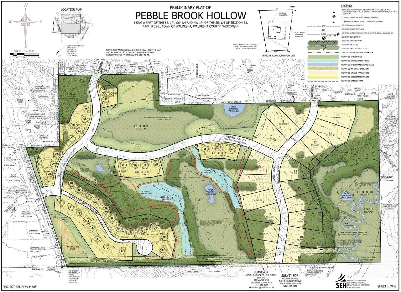 Photo 2 of Land for sale at S54 W25451 Pebble Brk Ct, Waukesha, WI 53189 | MLS# 1979589 | Listing updated on 2026-09-10