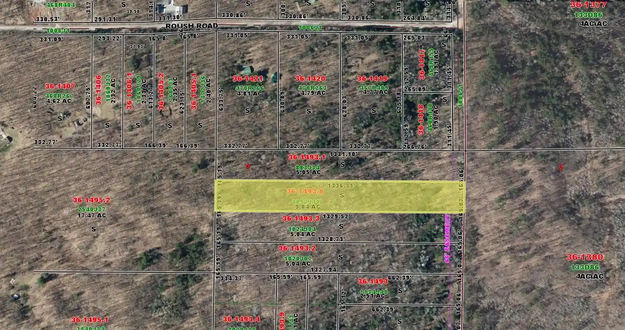 Photo 4 of Land for sale at Roush Rd, Wausaukee, WI 54177 | MLS# 50332305 | Listing updated on 2026-09-09