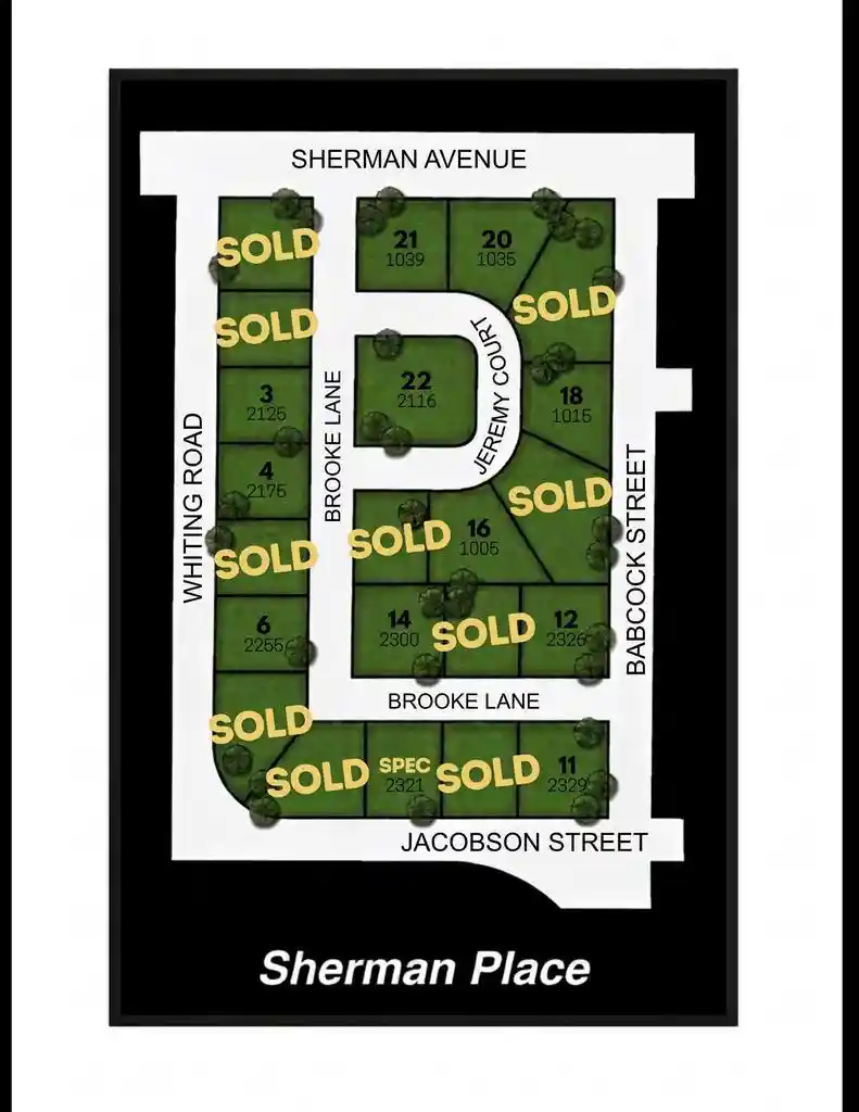Photo 3 of Land for sale at 2125 Brooke Ln #Lot 3 Sherman Place, Stevens Point, WI 54481 | MLS# 22604476 | Listing updated on 2026-09-11