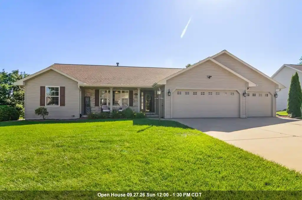 Photo 1 of Single family home for sale at 3587 Mighty Oak Trl, Green Bay, WI 54313 | MLS# 50332505 | Listing updated on 2026-09-24