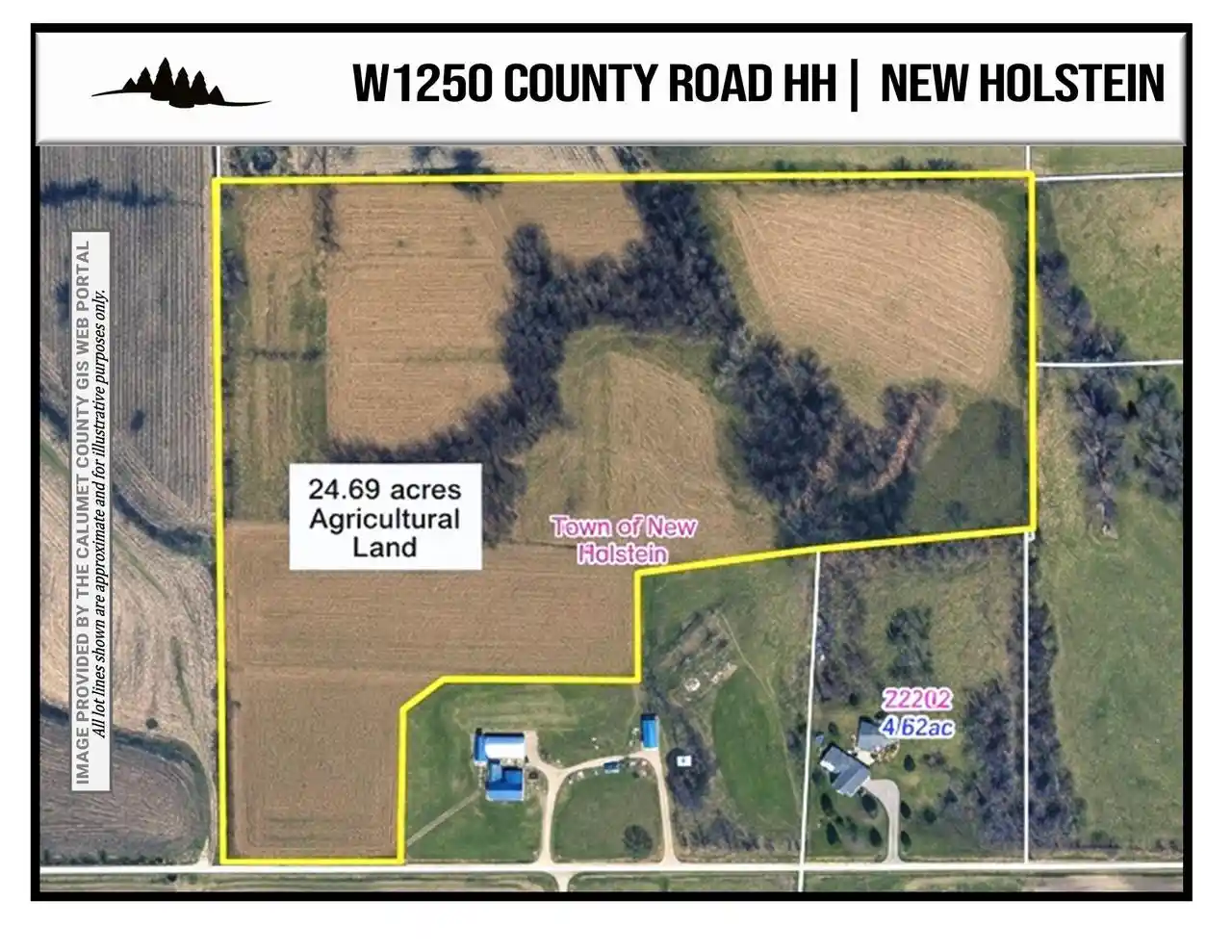 Photo 4 of Land for sale at W1250 County Rd Hh, New Holstein, WI 53061 | MLS# 1980281 | Listing updated on 2026-09-15