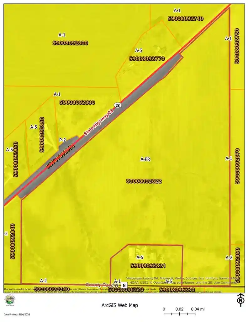 Photo 3 of Land for sale at Lot 2 County Rd N, Sheboygan Falls, WI 53085 | MLS# 1980891 | Listing updated on 2026-09-17