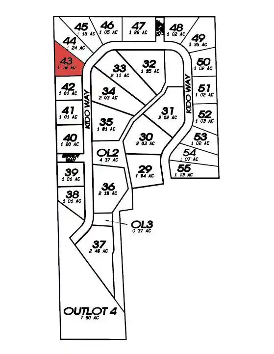 Photo 2 of Land for sale at Lot 43 Kido Way, Milton, WI 53563 | MLS# 2032923 | Listing updated on 2026-09-17