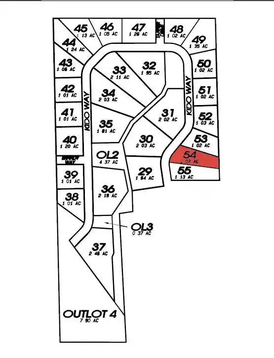 Photo 2 of Land for sale at Lot 54 Kido Way, Milton, WI 53563 | MLS# 2032998 | Listing updated on 2026-09-18