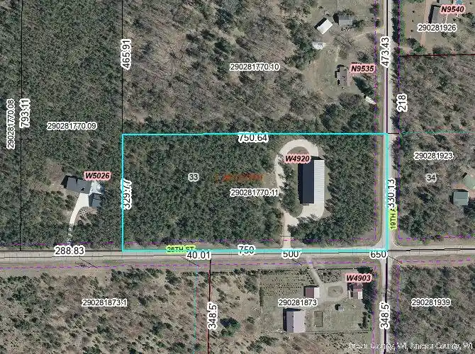 Photo 2 of Land for sale at W4920 26th Street, Necedah, WI 54646 | MLS# 2033185 | Listing updated on 2026-09-24