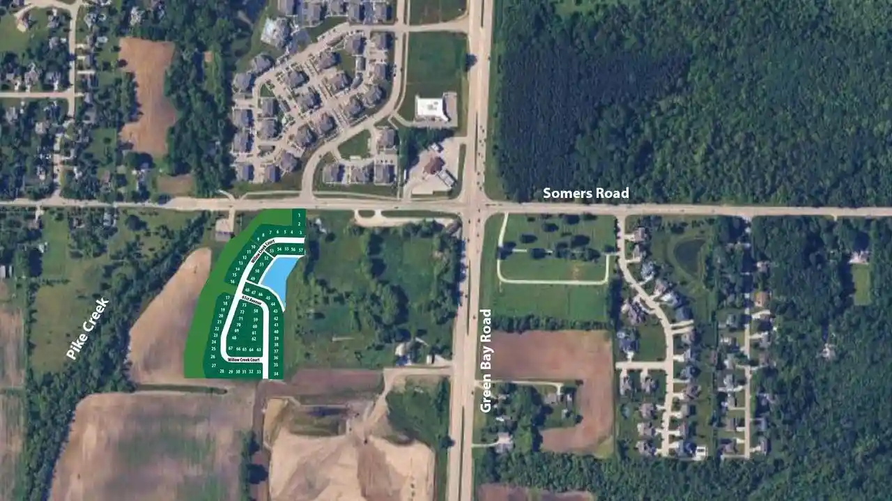 Photo 2 of Land for sale at Lt20 Willow Crk Ct, Kenosha, WI 53144 | MLS# 1981760 | Listing updated on 2026-09-30