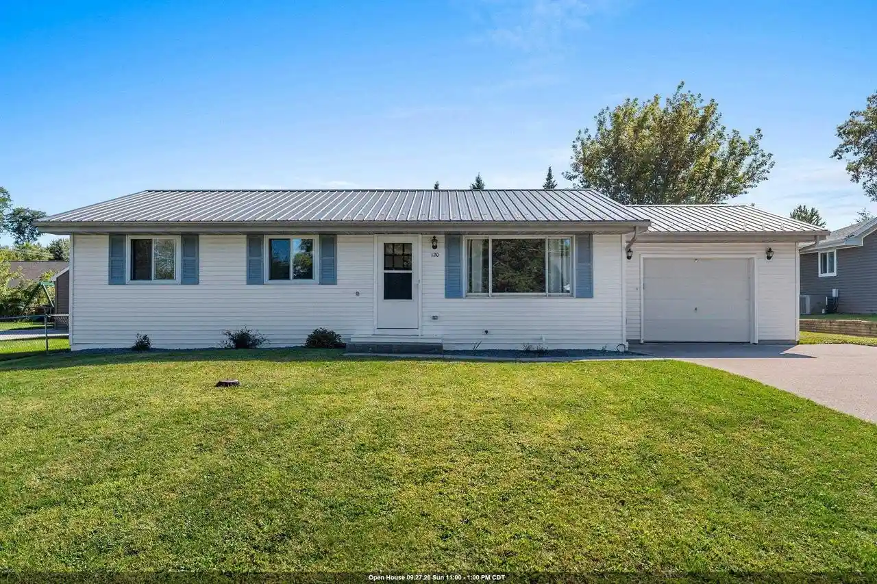 Photo 1 of Single family home for sale at 120 Baake St, Hortonville, WI 54944 | MLS# 50333186 | Listing updated on 2026-09-29