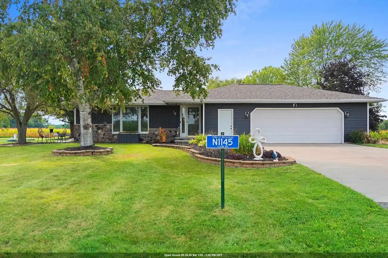 Single family home for sale at N1145 Clune Rd, Kaukauna, WI 54130 | MLS# 50333239