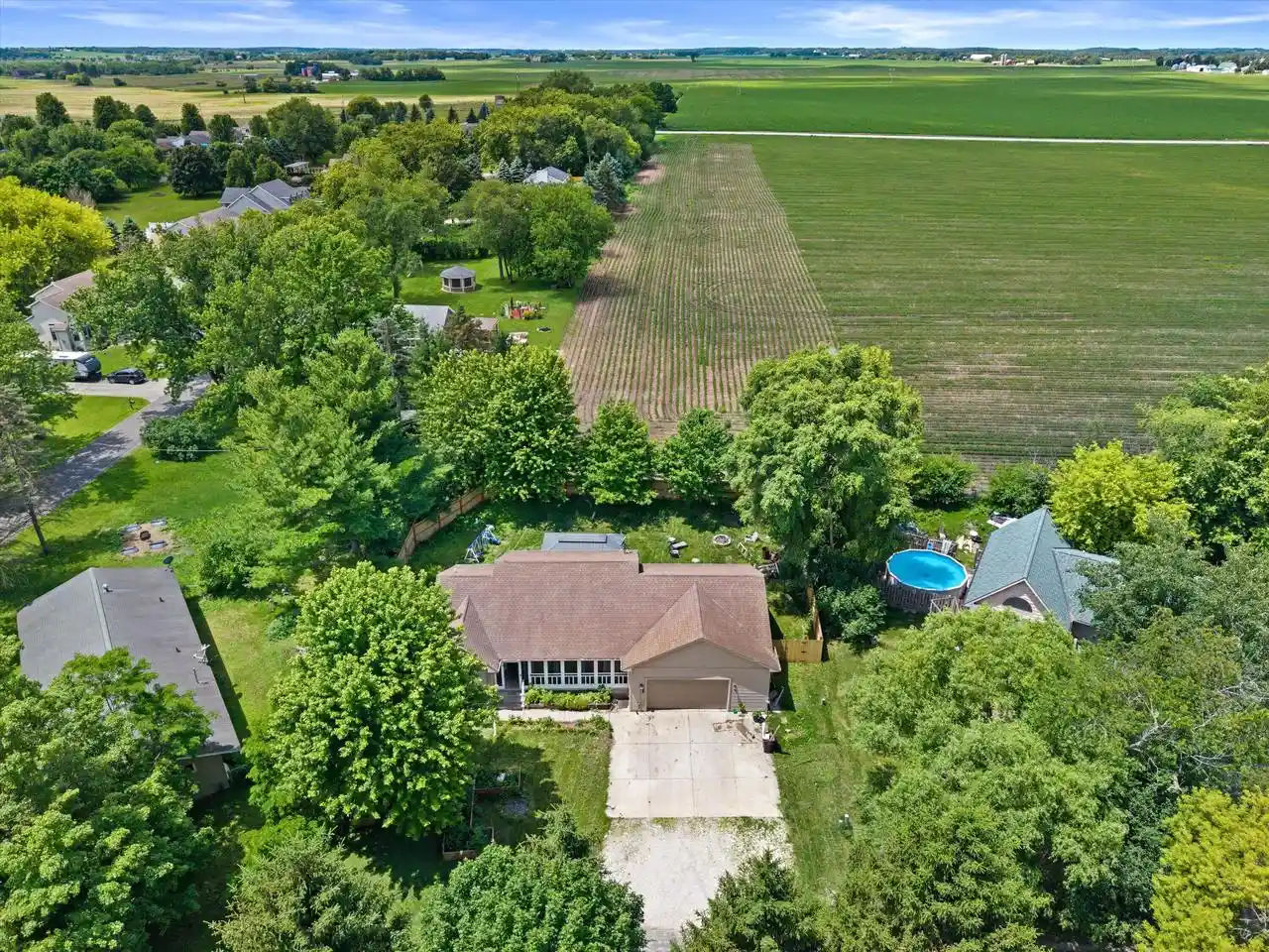 Single family home for sale at N6515 Aspen Rd, Elkhorn, WI 53121 | MLS# 1982327