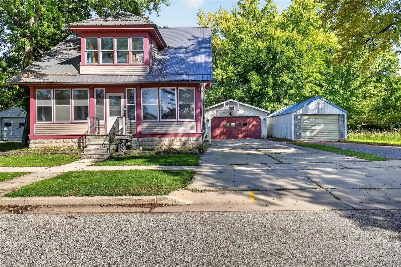 Single family home for sale at 107 E 1st Street, Cambria, WI 53923 | MLS# 1982398
