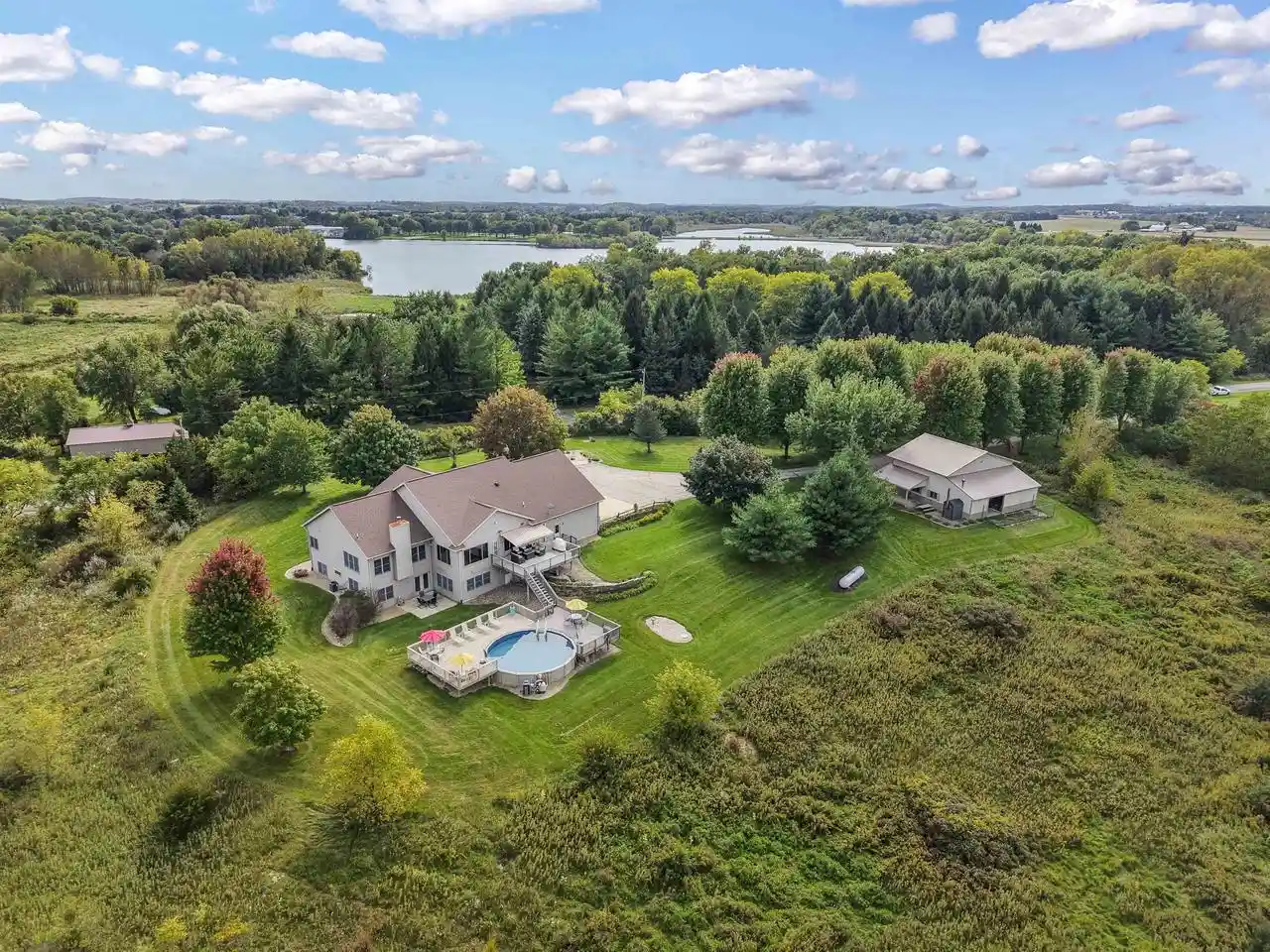 Single family home for sale at 852 Canal Rd, Marshall, WI 53559 | MLS# 2033579