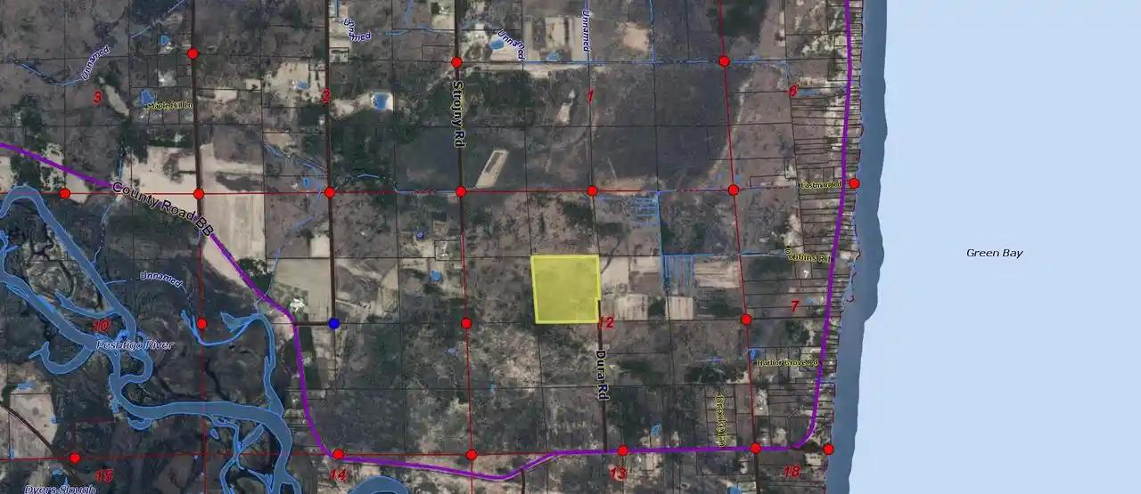 Photo 3 of Land for sale at Dura Rd, Peshtigo, WI 54157 | MLS# 50333437 | Listing updated on 2026-10-02