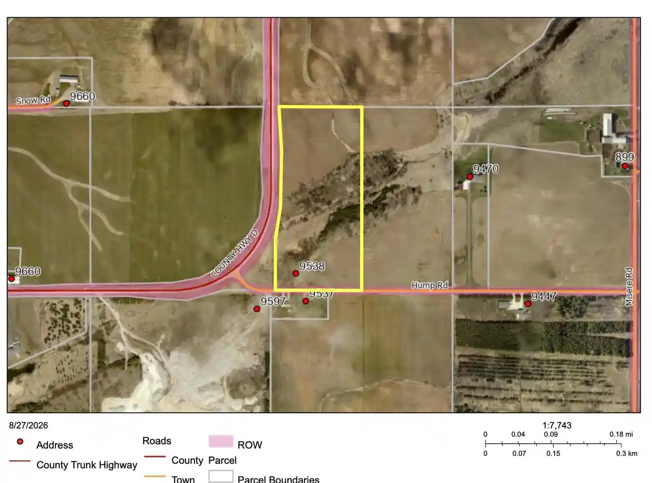 Photo 3 of Land for sale at 9538 Hump Rd, Brussels, WI 54204 | MLS# 50333448 | Listing updated on 2026-09-29