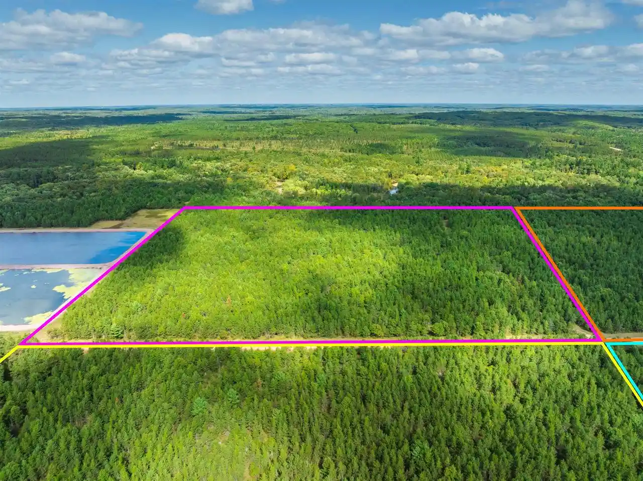Photo 1 of Land for sale at 40+/  Ac Horse Crk Rd Acres, Augusta, WI 54729 | MLS# 2033868 | Listing updated on 2026-10-01