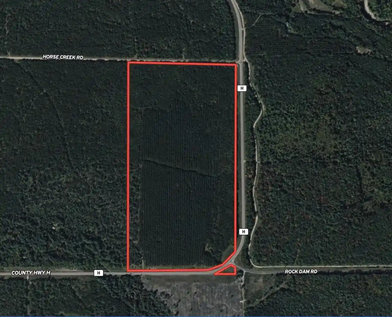 Photo 3 of Land for sale at 80+/- Ac County Rd H/horse Crk Acres, Augusta, WI 54729 | MLS# 2033878 | Listing updated on 2026-10-01