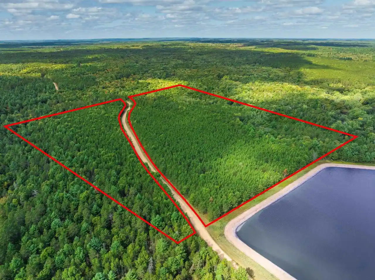 Photo 1 of Land for sale at 40+/  Ac Horse Crk Acres, Augusta, WI 54729 | MLS# 2033879 | Listing updated on 2026-10-01