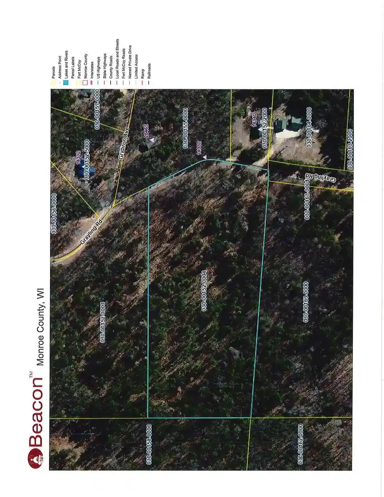 Photo 2 of Land for sale at Lot 4 Grayling Rd, Tomah, WI 54660 | MLS# 2033889 | Listing updated on 2026-10-13