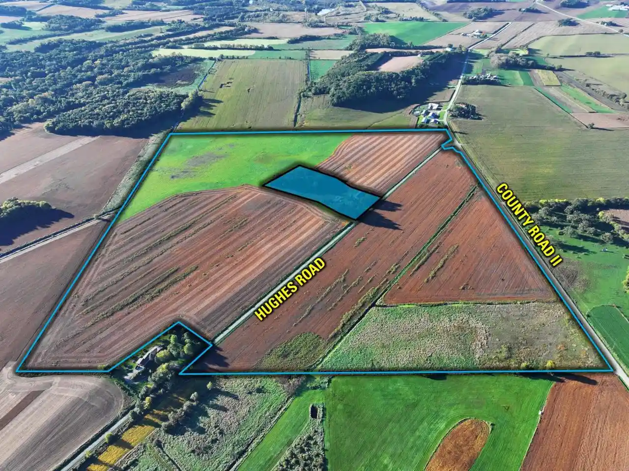 Land for sale at 148.21� Acres Hughes Rd, Waterloo, WI 53594 | MLS# 2033946