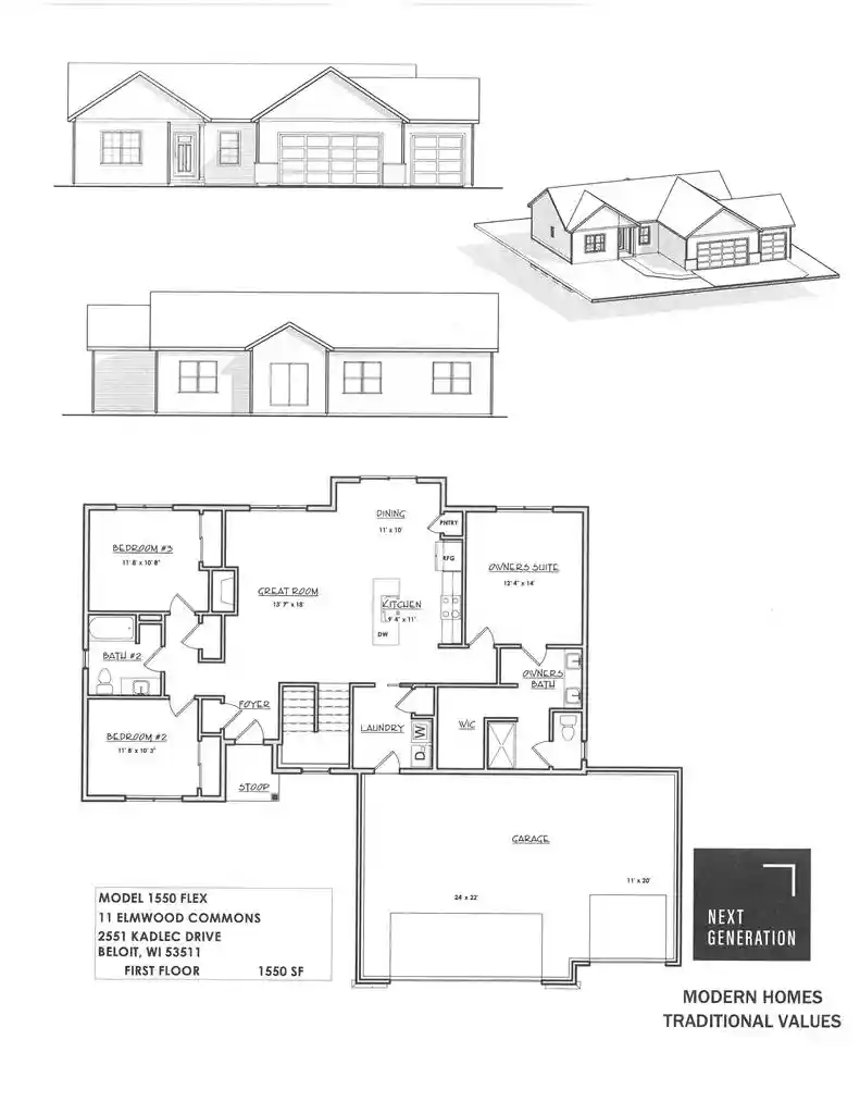 Photo 4 of Single family home for sale at 2540 Westwood Dr, Beloit, WI 53511 | MLS# 2034022 | Listing updated on 2026-10-05