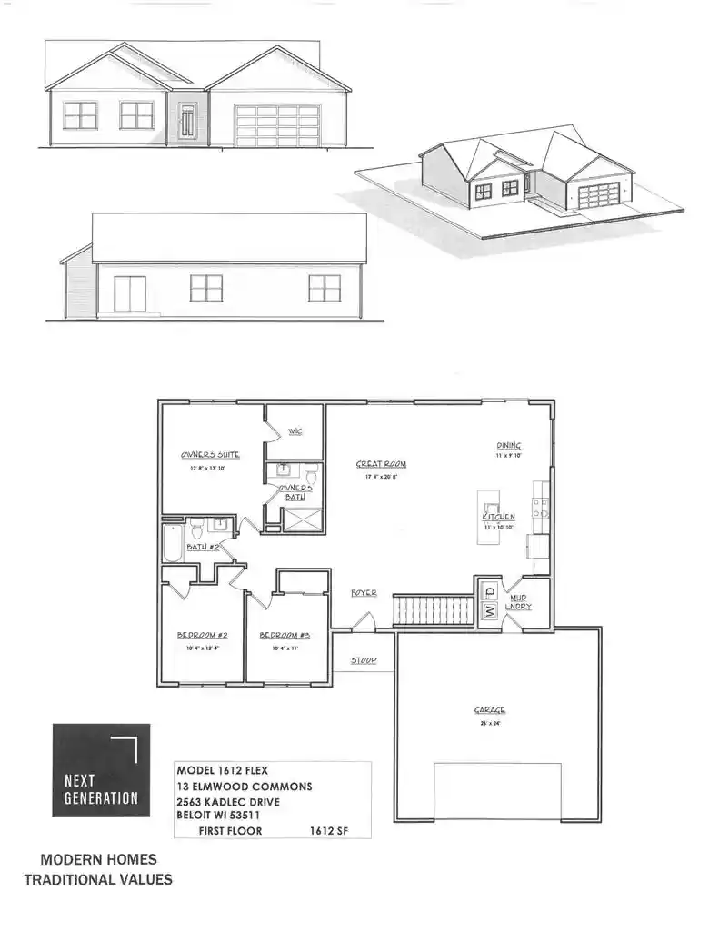 Photo 2 of Single family home for sale at 2563 Kadlec Dr, Beloit, WI 53511 | MLS# 2034028 | Listing updated on 2026-10-05