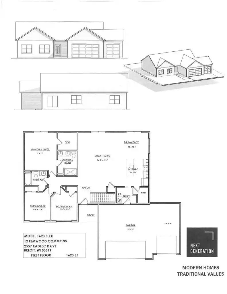 Photo 2 of Single family home for sale at 2557 Kadlec Dr, Beloit, WI 53511 | MLS# 2034032 | Listing updated on 2026-10-05