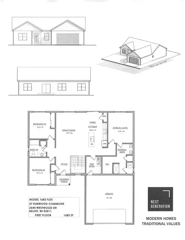 Photo 3 of Single family home for sale at 2544 Elmwood Dr, Beloit, WI 53511 | MLS# 2034033 | Listing updated on 2026-10-05