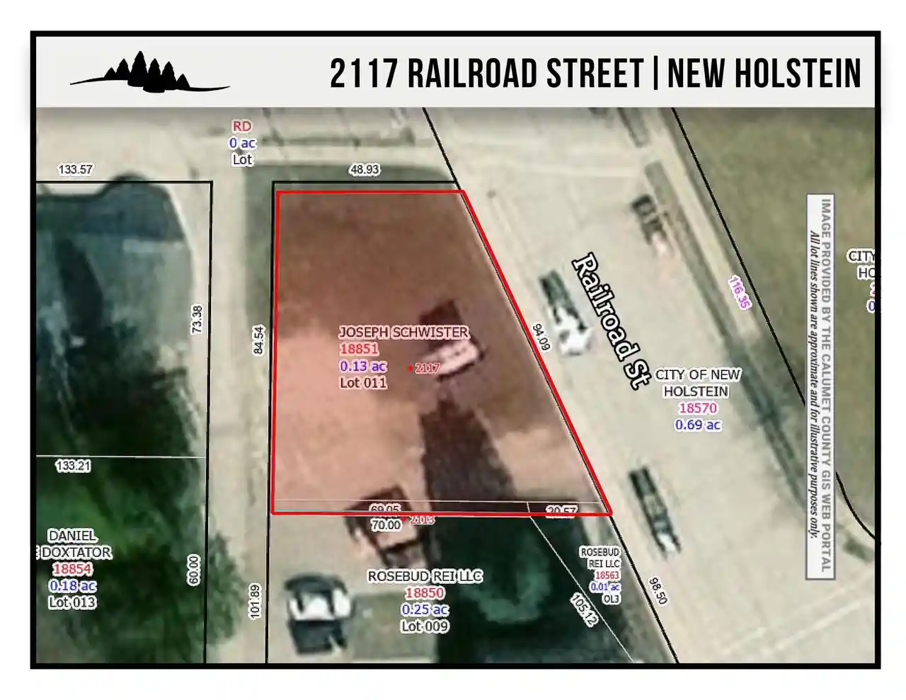 Photo 4 of Land for sale at 2117 Railroad St, New Holstein, WI 53061 | MLS# 1983538 | Listing updated on 2026-10-06
