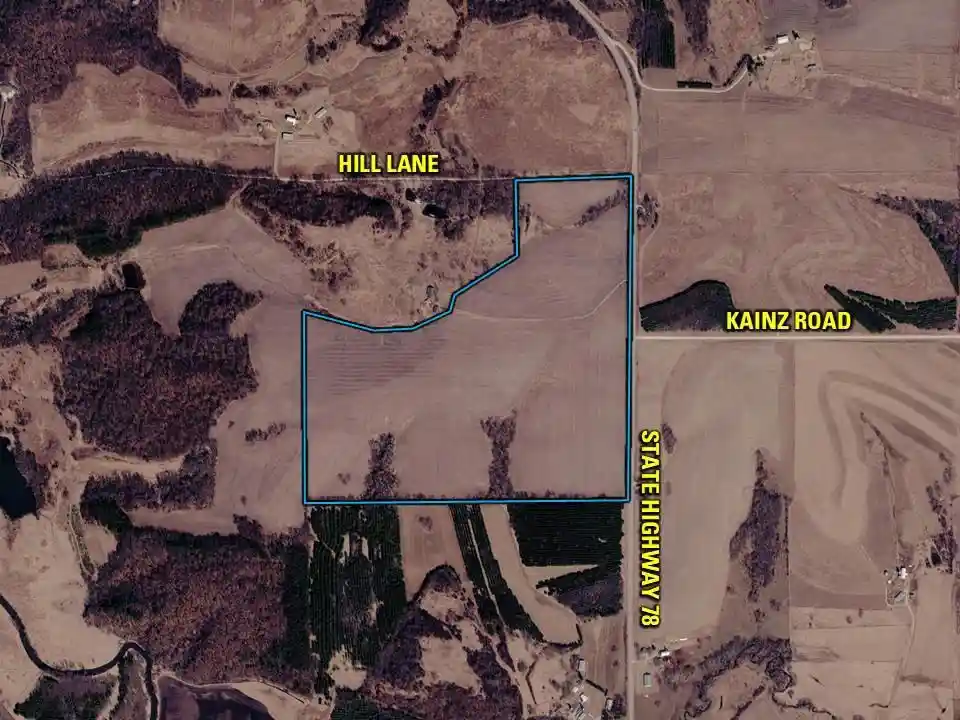 Photo 3 of Land for sale at 120� Acres Hwy 78, Blanchardville, WI 53516 | MLS# 2034197 | Listing updated on 2026-10-07