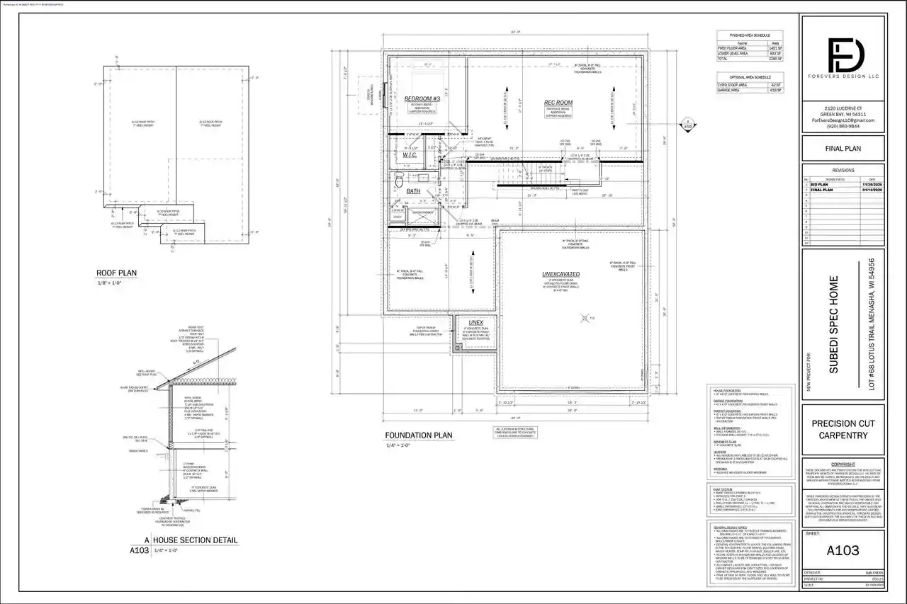 Photo 3 of Single family home for sale at 1001 Lotus Trl, Menasha, WI 54952 | MLS# 50334026 | Listing updated on 2026-10-08