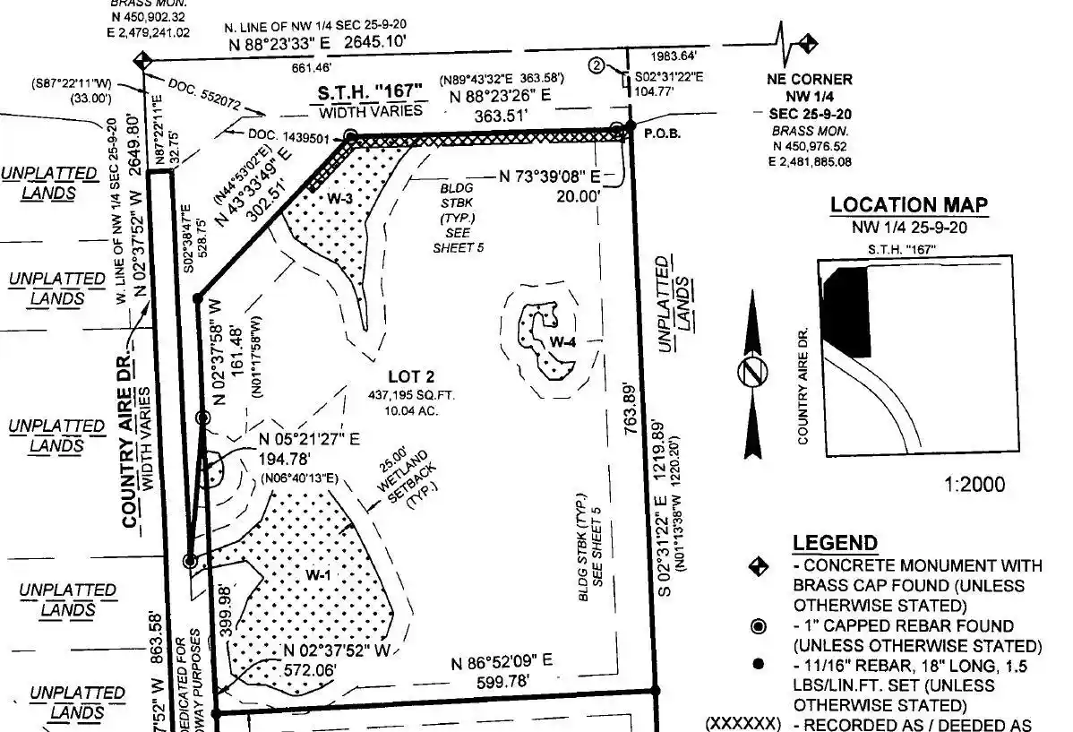 Photo 2 of Land for sale at Pcl0 Country Aire Dr, Germantown, WI 53022 | MLS# 1984016 | Listing updated on 2026-10-08