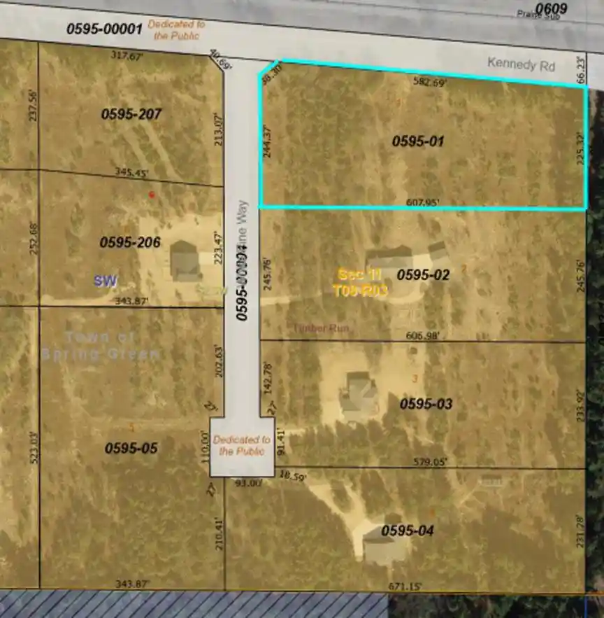 Photo 2 of Land for sale at Lot 1 White Pine, Spring Green, WI 53588 | MLS# 2034336 | Listing updated on 2026-10-09