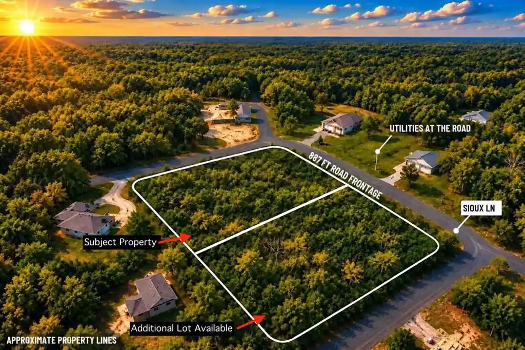 Photo 1 of Land for sale at Tbd Souix Ln, New Lisbon, WI 53950 | MLS# 1605855 | Listing updated on 2026-10-09