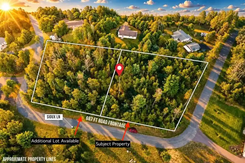 Photo 4 of Land for sale at Tbd Souix Ln, New Lisbon, WI 53950 | MLS# 1605855 | Listing updated on 2026-10-09