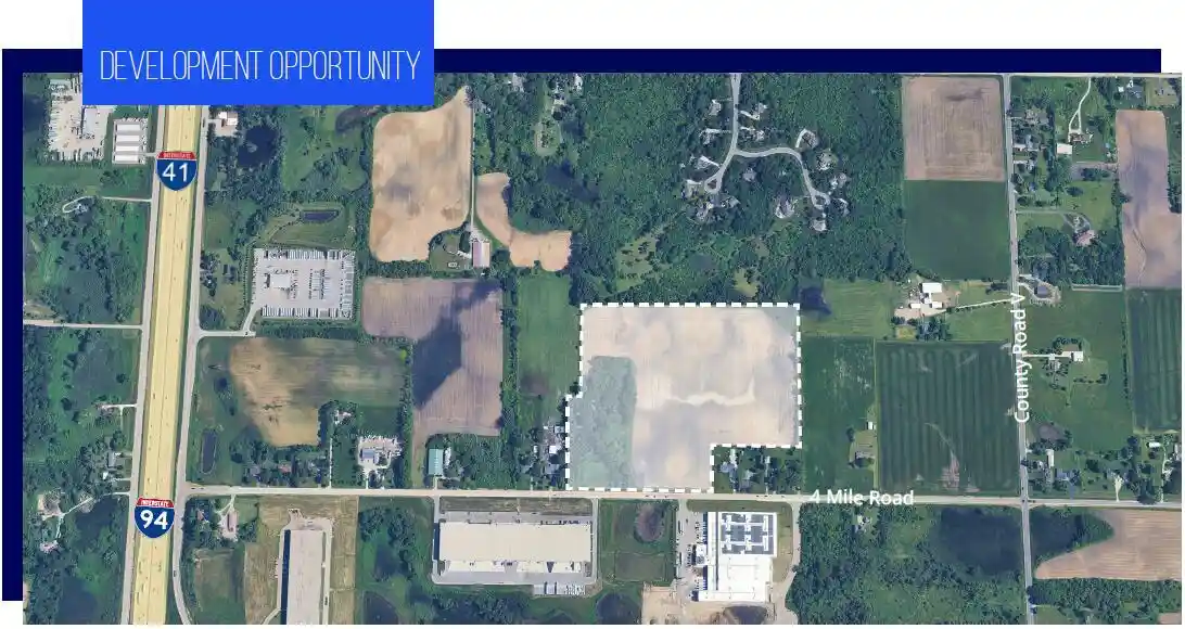 Photo 2 of Land for sale at 13010 W 4 Mile Rd, Caledonia, WI 53126 | MLS# 1984293 | Listing updated on 2026-10-09