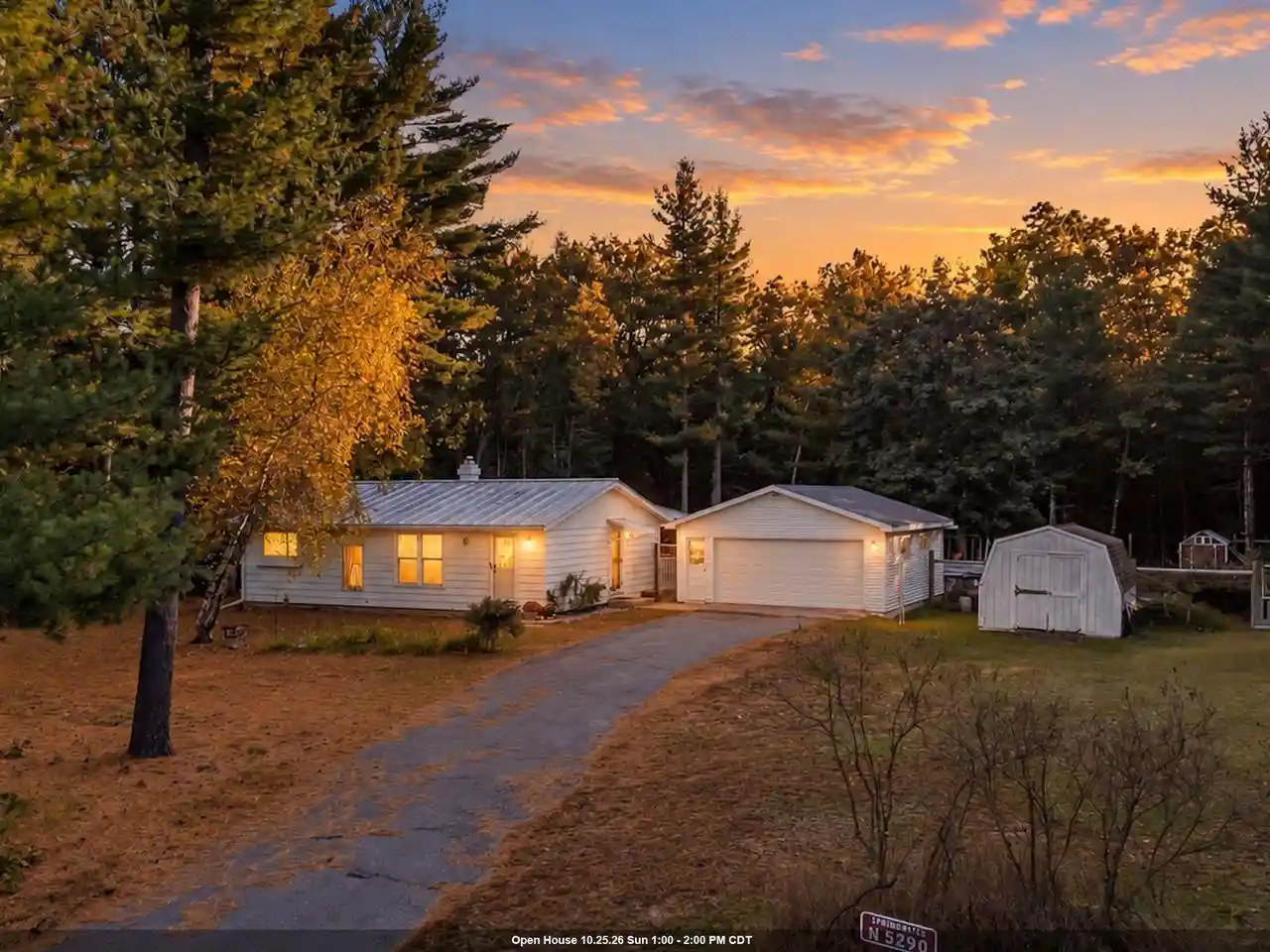 Photo 1 of Single family home for sale at N5290 24th Avenue, Wild Rose, WI 54984 | MLS# 50334134 | Listing updated on 2026-10-21