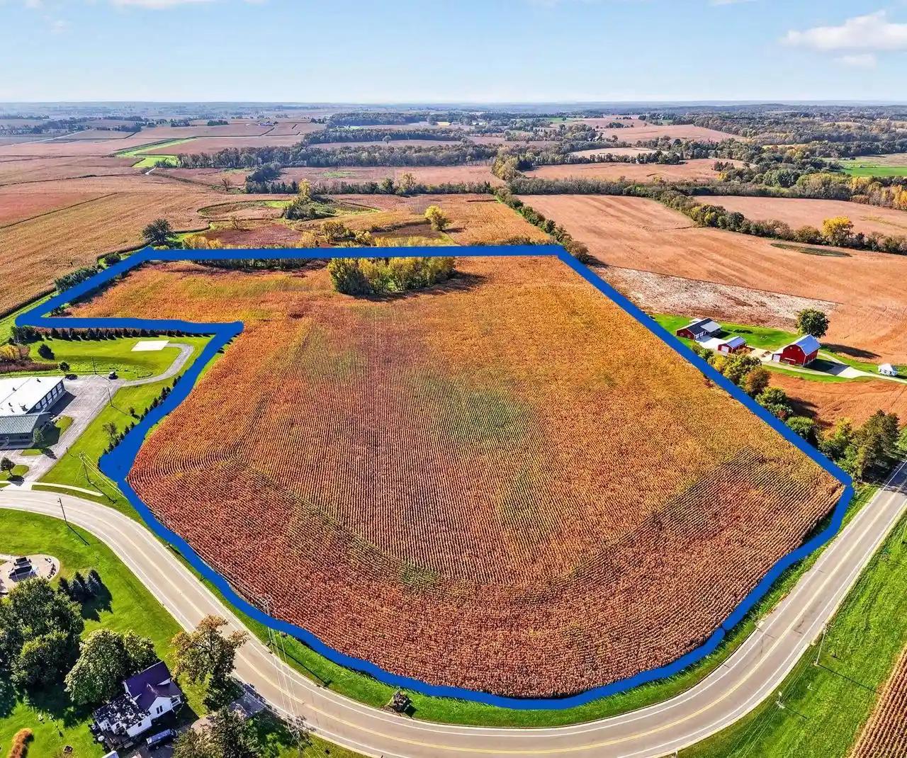 Land for sale at 30.06 Acres Main St / Hwy 92, Brooklyn, WI 53521 | MLS# 2034558