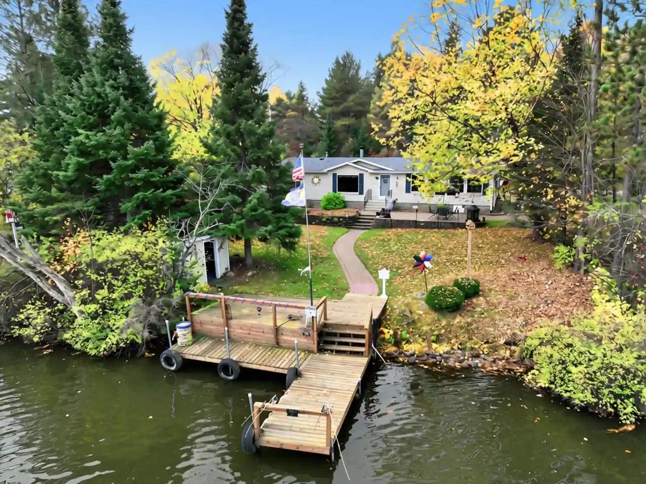 Single family home for sale at N11480 Tomahawk River Rd, Tomahawk, WI 54487 | MLS# 22605152