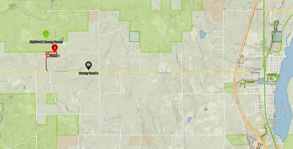 Photo 1 of Sale Pending at Parcel 1 County Rd A, Solon Springs, WI 54873 | MLS# 1606049 | Listing updated on 2026-10-26